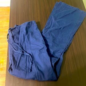 Small navy scrub bottoms